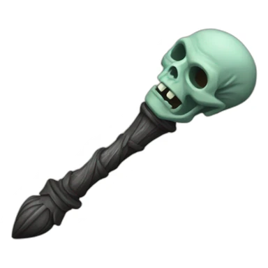 Voldemort wand sticker