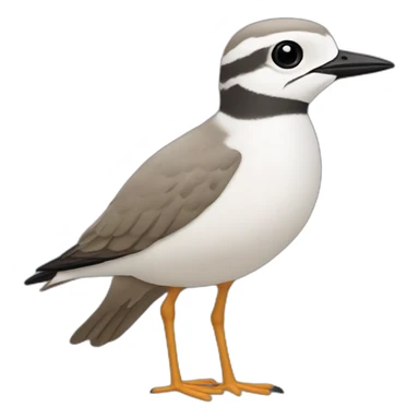 Plover piper sticker