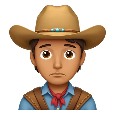 vaquero triste sticker