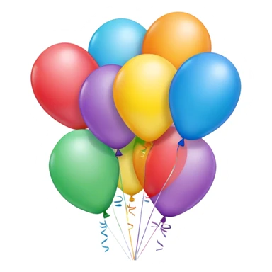 21st Birthday balloons sticker