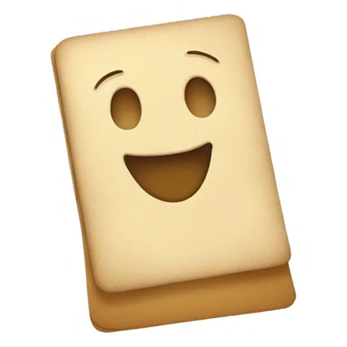 Card and powder sticker