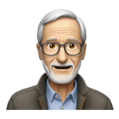 the architect renzo piano. sticker