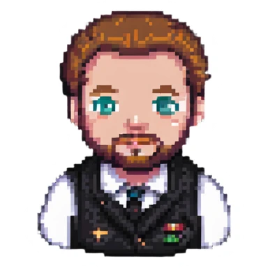 abrahm as a character sticker