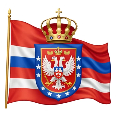 Serbia yugoslavia flag sticker