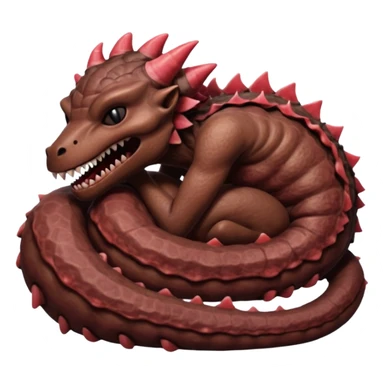 Un demongorgon qui dort sticker
