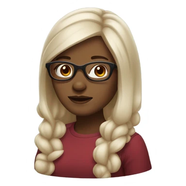 𝓦𝓱𝓲𝓽𝓮 𝓬𝓸𝓶𝓹𝓵𝓮𝔁𝓽𝓮𝓭 𝓰𝓲𝓻𝓵 𝔀𝓲𝓽𝓱 𝓪𝓷𝓰𝓵𝓮𝓭 𝓯𝓪𝓬𝓮 𝓪𝓻𝓬𝓱𝓮𝓭 𝓮𝔂𝓮𝓫𝓻𝓸𝔀𝓼 𝓻𝓮𝓭 𝓵𝓸𝓷𝓰 𝓵𝓪𝔂𝓮𝓻𝓮𝓭 𝓱𝓪𝓲𝓻 𝓯𝓾𝓵𝓵 𝓵𝓲𝓹𝓼 𝓪𝓷𝓭 𝓼𝓺𝓾𝓪𝓻𝓮 𝓫𝓵𝓪𝓬𝓴 𝓰𝓵𝓪𝓼𝓼𝓮𝓼 sticker