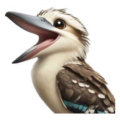 kookaburra laughing  sticker