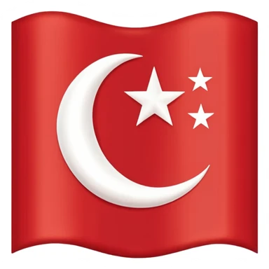 ottoman empire flag sticker