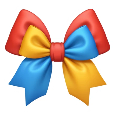Pookie bow sticker