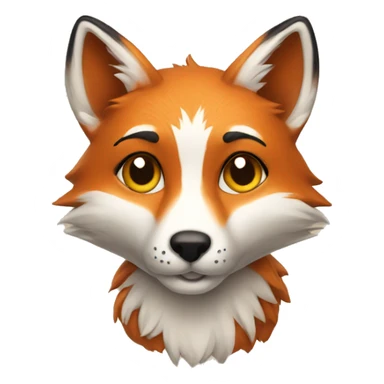 Little fox sticker