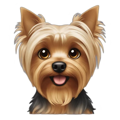Chien yorkshire terrier  sticker