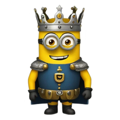 King bob minion sticker