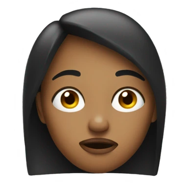 Side eye with hand over face sticker