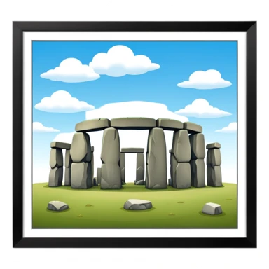 Stonehenge sticker