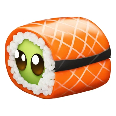 Tasty sushi sticker