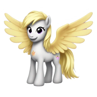 My little pony with wings sticker