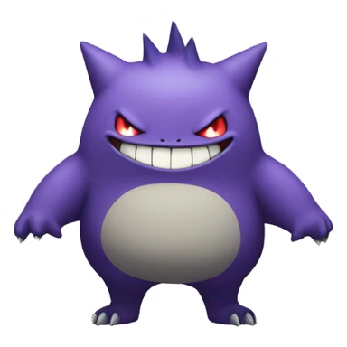  Gengar Full body sticker