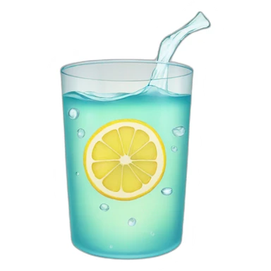 lemon water sticker