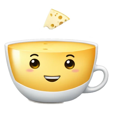 cheese in a cup sticker