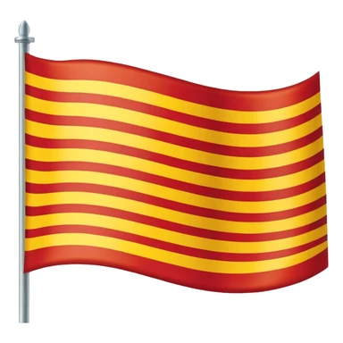 Catalan flag sticker