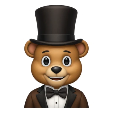 Freddy fazbear sticker