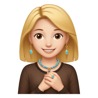 Charm Bracelet Girl sticker