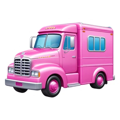 Real Life Barbie Dream truck sticker