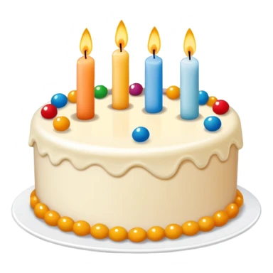 Um bolo de aniversário com o nome "Dinis"  sticker