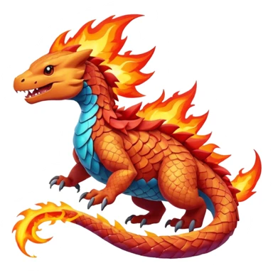 Cyclizar-Crocalor-Pokémon-Fusion  sticker