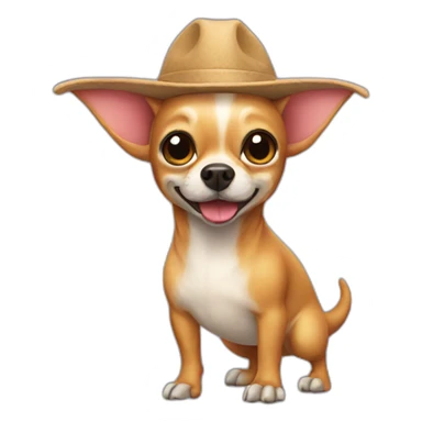 chihuahua dinosaur costume sticker