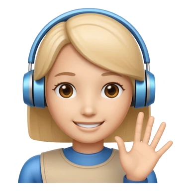 I want an AI chat bot image which represents as chat bot assitant. sticker