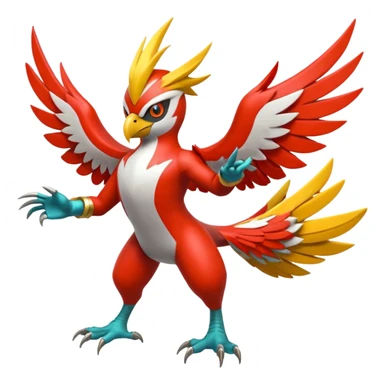 Blaziken-Hawlucha-Helioptile-Heliolist-fusion sticker