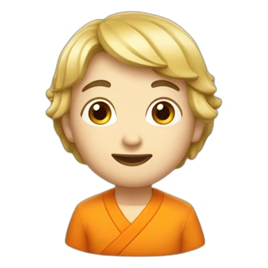 mandarin scent  sticker