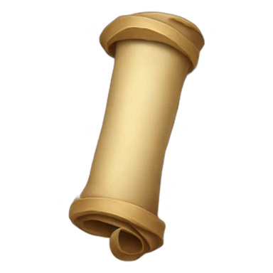  a scroll of parchment sticker