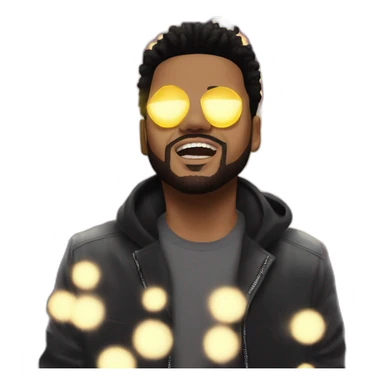 The Weeknd blinding lights sticker