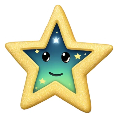 Twinkle star sticker