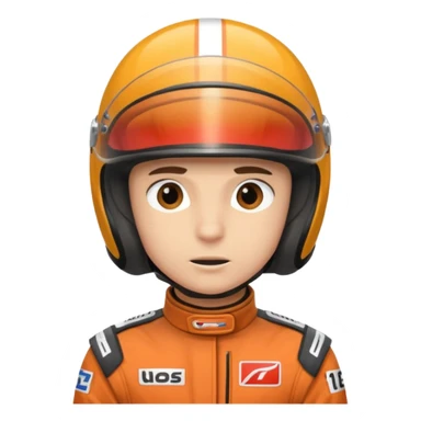 Race car driver sticker