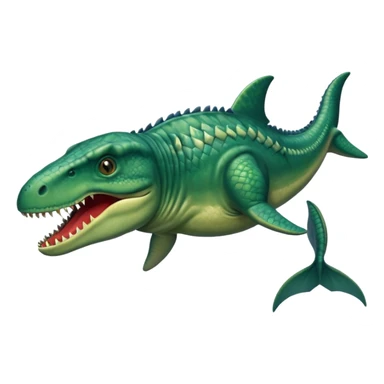 Mosasaurus sticker