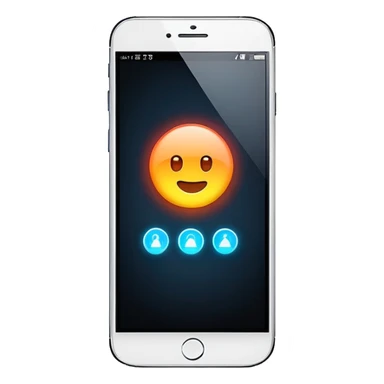 smart phone with notification sticker