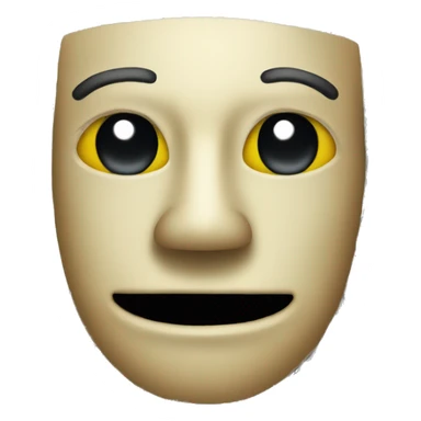 Dollar sign face sticker