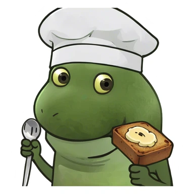 Alive banana bread sticker