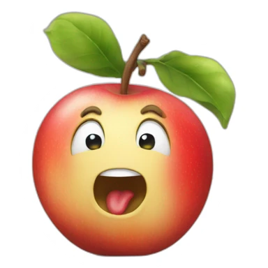 pomme sticker