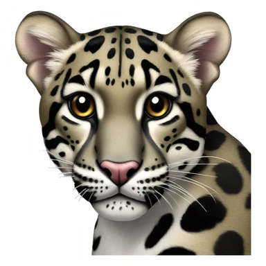 Clouded Leopard  sticker