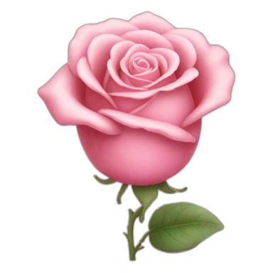 Coeur rose pastel sticker