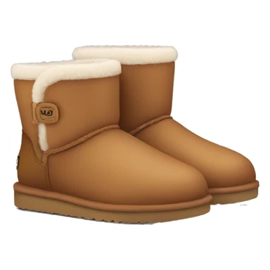 mini ugg boots sticker
