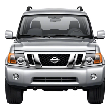 Nissan Patrol y62 - Nissan (Model Year: 2022) (Iconic colour: Silver) sticker