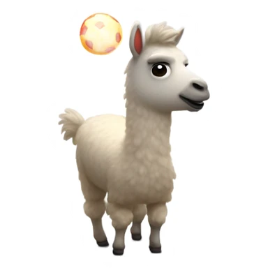 Pelota en llama  sticker
