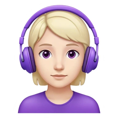 violet 🎧 sticker