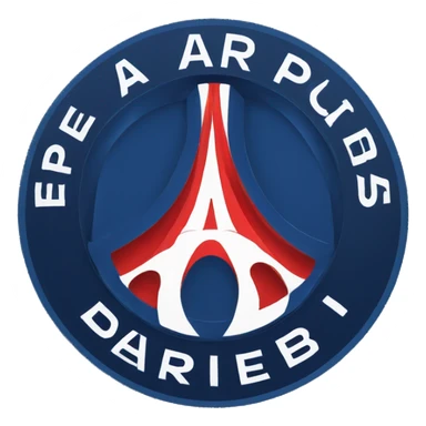 PSG logo sticker