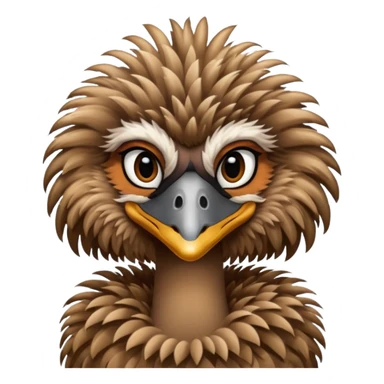Female Emu sticker